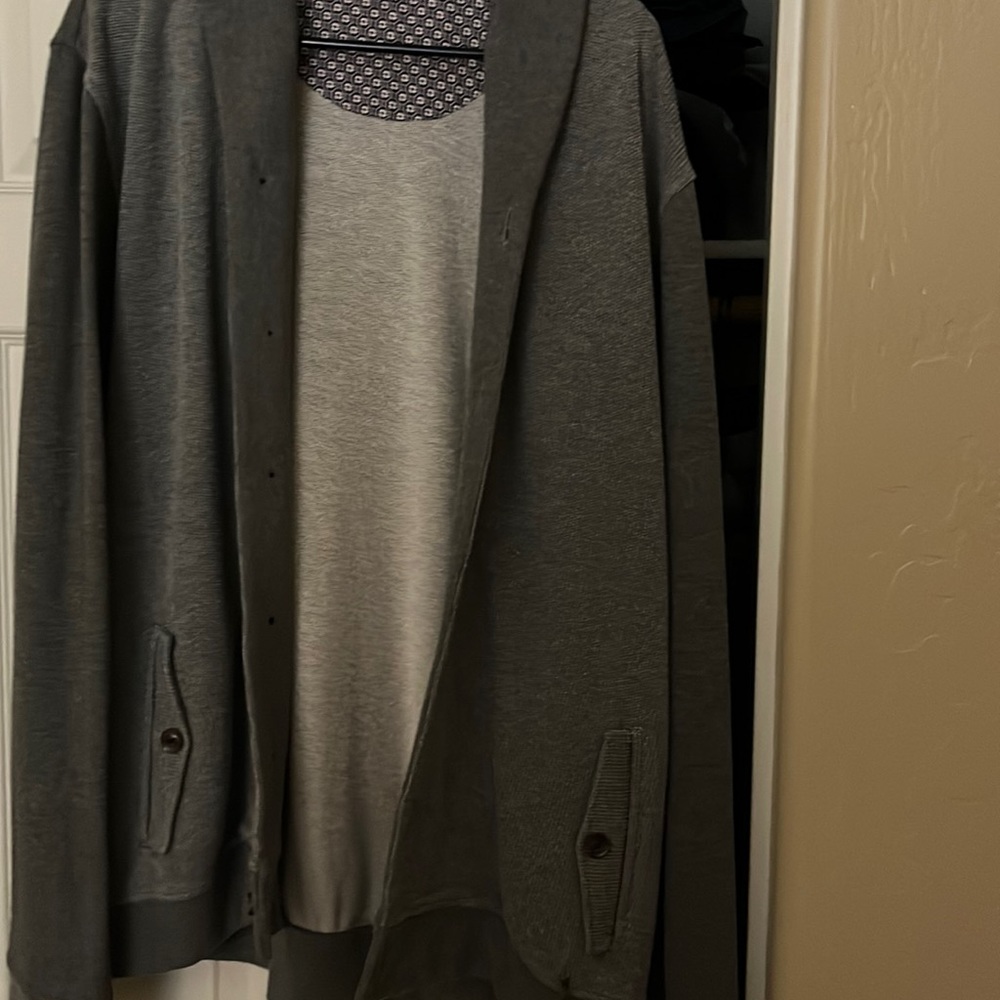 Mens Ted Baker sweater jacket size xl (7)